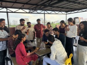 TNEI colleagues in India celebrating Macmillan Coffee Morning 2026